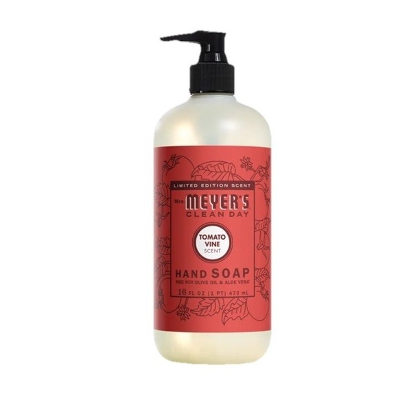 Mrs. Meyers Clean Day Hand Soap Variety Pack 4x16 Fl Oz Blueberries Dandelion - Picture 3 of 6